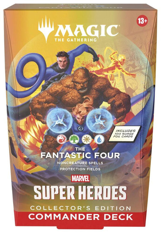 Marvel Super Heroes Commander Deck (Collector's Edition) The Fantastic Four - Commander: Marvel Super Heroes (MSC)
