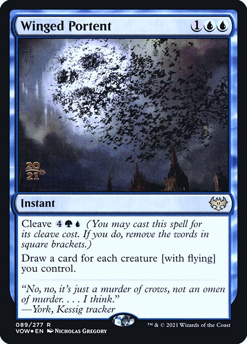 Winged Portent - Prerelease Cards