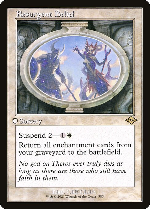 Resurgent Belief (Retro Frame) - Modern Horizons 2