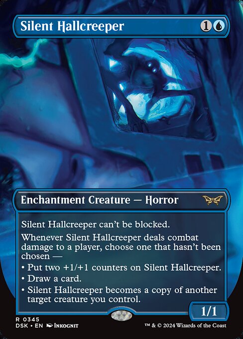 Silent Hallcreeper (Borderless) - Duskmourn: House of Horror