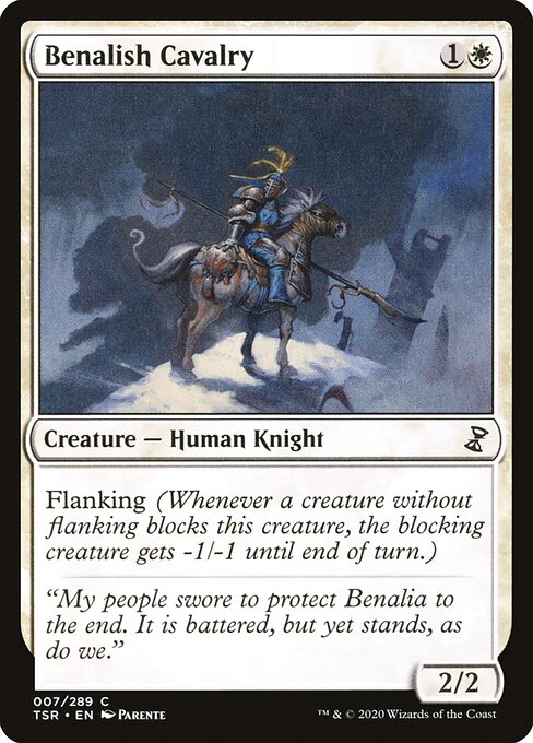 Benalish Cavalry - Time Spiral: Remastered