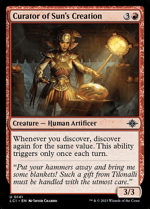 Curator of Sun's Creation (Foil) - The Lost Caverns of Ixalan