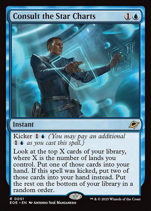 Consult the Star Charts (Foil) - Edge of Eternities