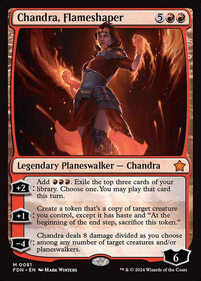 Chandra, Flameshaper - Foundations