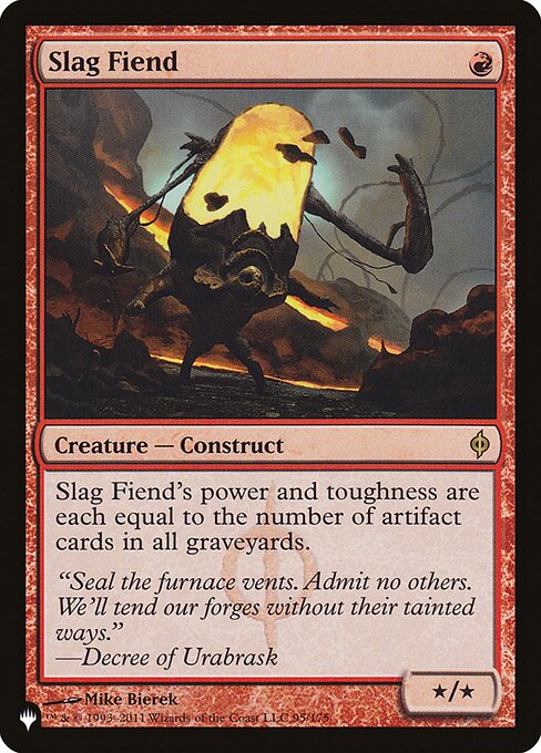 Slag Fiend - The List Reprints
