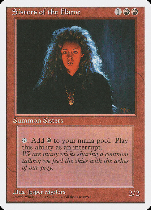 Sisters of the Flame - Fourth Edition