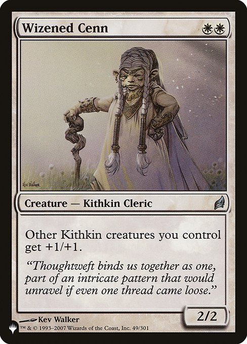 Wizened Cenn - The List Reprints