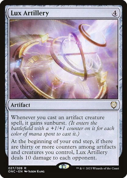 Lux Artillery - Commander: Phyrexia: All Will Be One