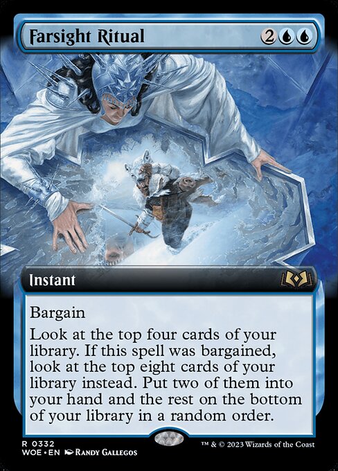 Farsight Ritual (Extended Art) - Wilds of Eldraine