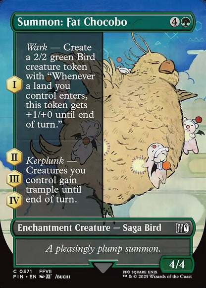 Summon: Fat Chocobo (Borderless) - FINAL FANTASY