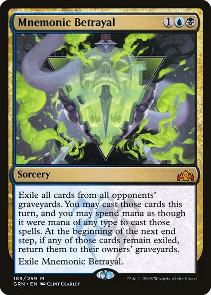 Mnemonic Betrayal - Guilds of Ravnica