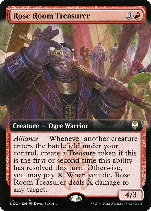 Rose Room Treasurer - Commander: Streets of New Capenna