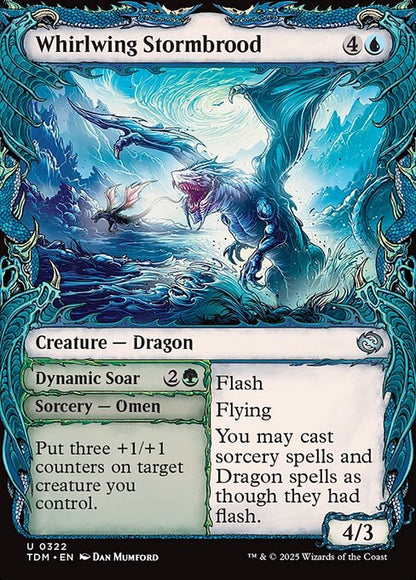 Whirlwing Stormbrood (Showcase) - Tarkir: Dragonstorm