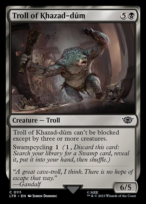 Troll of Khazad-dum - Universes Beyond: The Lord of the Rings: Tales of Middle-earth
