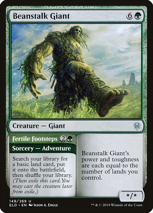 Beanstalk Giant - Throne of Eldraine