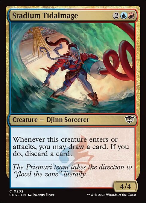 Stadium Tidalmage (Foil) - Secrets of Strixhaven