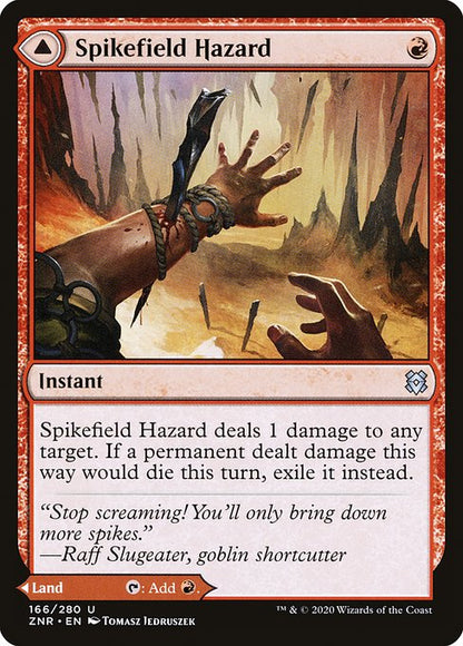 Spikefield Hazard - Zendikar Rising