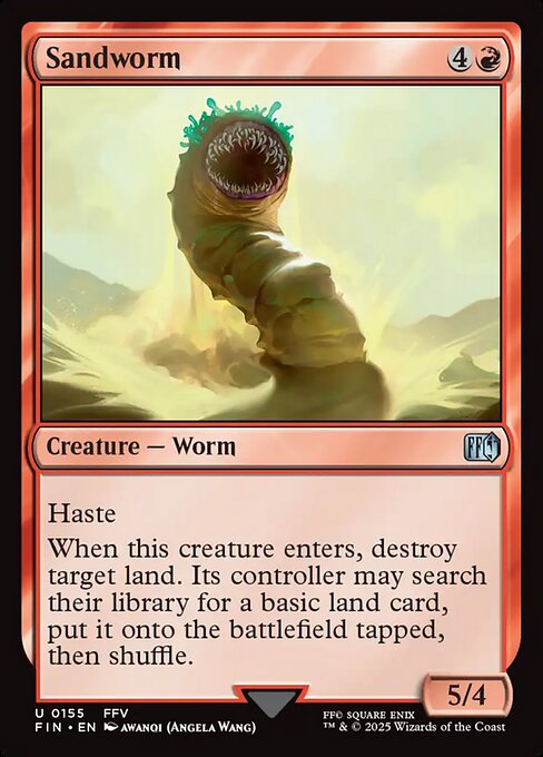 Sandworm (Foil) - FINAL FANTASY