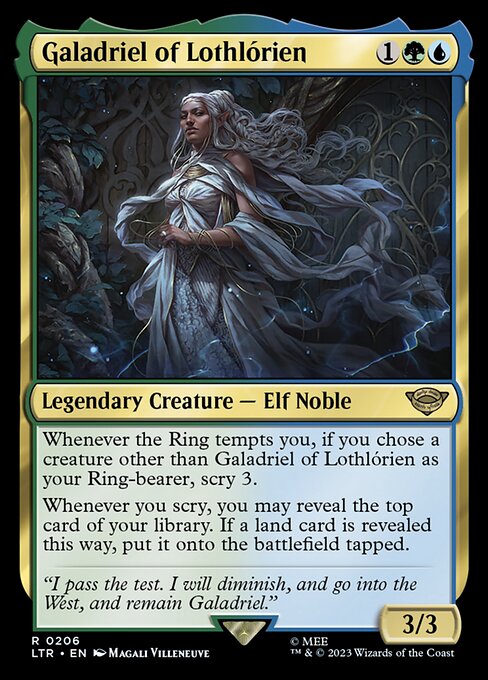 Galadriel of Lothlorien - Universes Beyond: The Lord of the Rings: Tales of Middle-earth