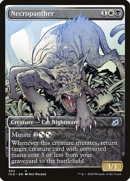 Necropanther (Showcase) - Ikoria: Lair of Behemoths