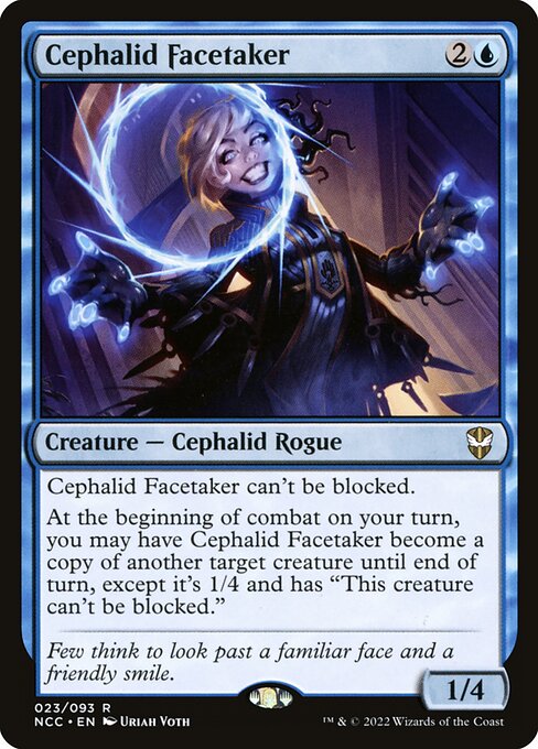 Cephalid Facetaker - Commander: Streets of New Capenna
