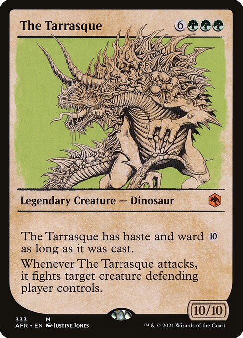 The Tarrasque (Showcase) - Adventures in the Forgotten Realms