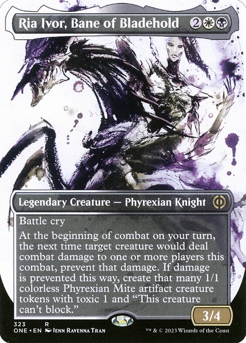 Ria Ivor, Bane of Bladehold (Showcase) - Phyrexia: All Will Be One