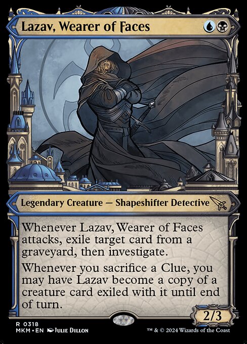 Lazav, Wearer of Faces (Showcase) (0318) - Murders at Karlov Manor