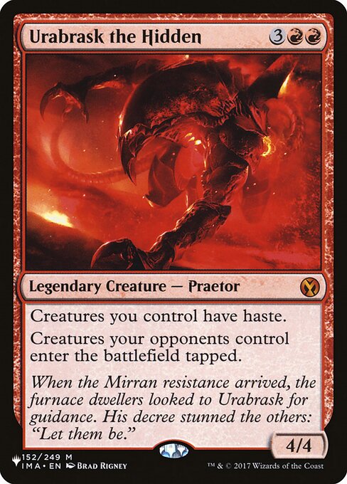 Urabrask the Hidden - The List Reprints