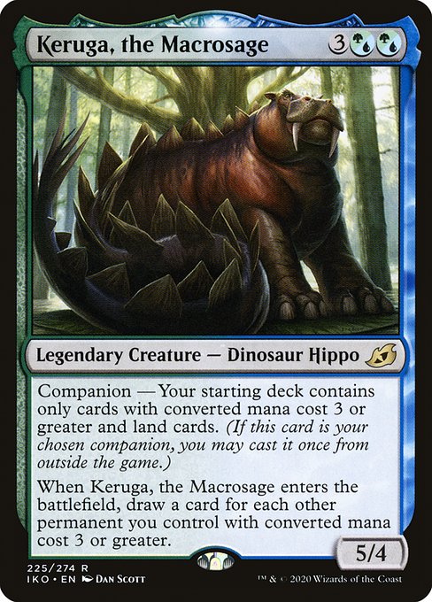 Keruga, the Macrosage (Foil) - Ikoria: Lair of Behemoths