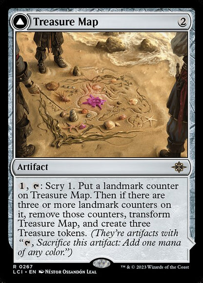 Treasure Map - The Lost Caverns of Ixalan