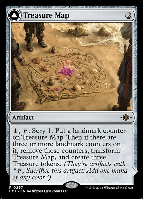 Treasure Map - The Lost Caverns of Ixalan
