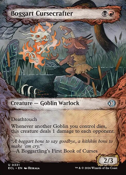 Boggart Cursecrafter (Showcase) - Lorwyn Eclipsed