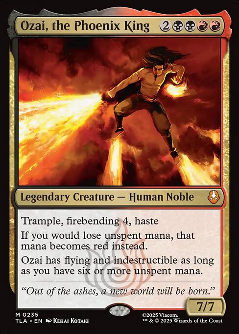Ozai, the Phoenix King (Foil) - Avatar: The Last Airbender