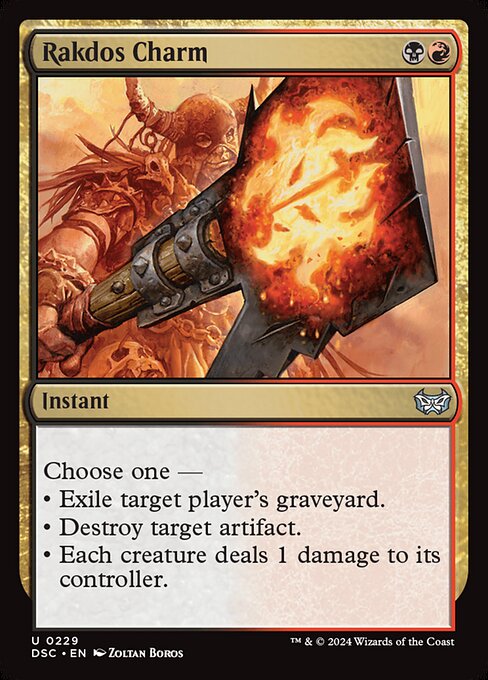 Rakdos Charm - Commander: Duskmourn: House of Horror