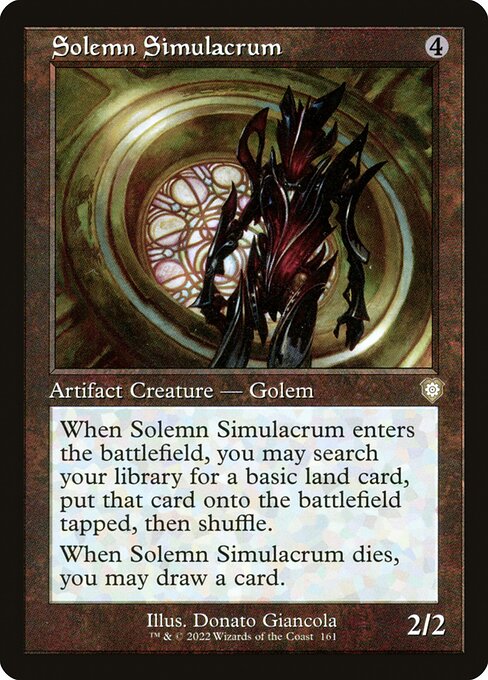 Solemn Simulacrum (Retro Frame) - Commander: The Brothers' War