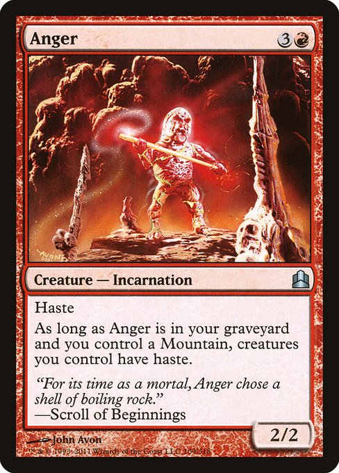 Anger - Commander