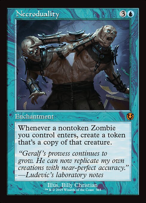 Necroduality (Retro Frame) (Foil) - Innistrad Remastered