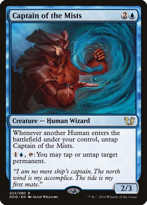 Captain of the Mists - Duel Decks: Blessed vs. Cursed