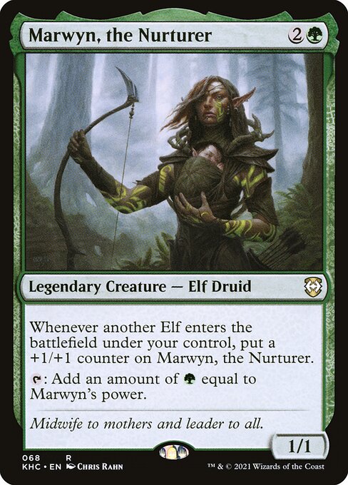 Marwyn, the Nurturer - Commander: Kaldheim