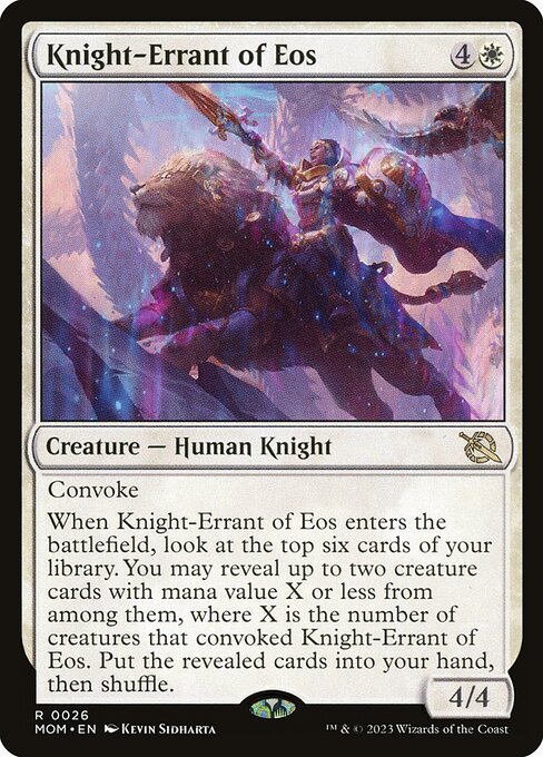 Knight-Errant of Eos (Foil) - March of the Machine