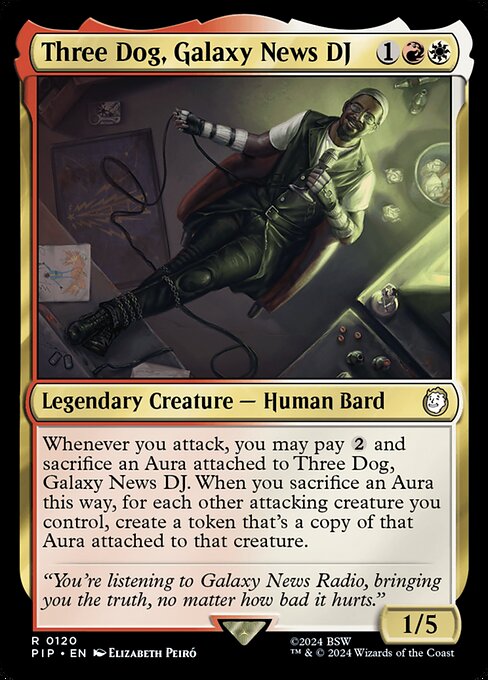 Three Dog, Galaxy News DJ - Universes Beyond: Fallout