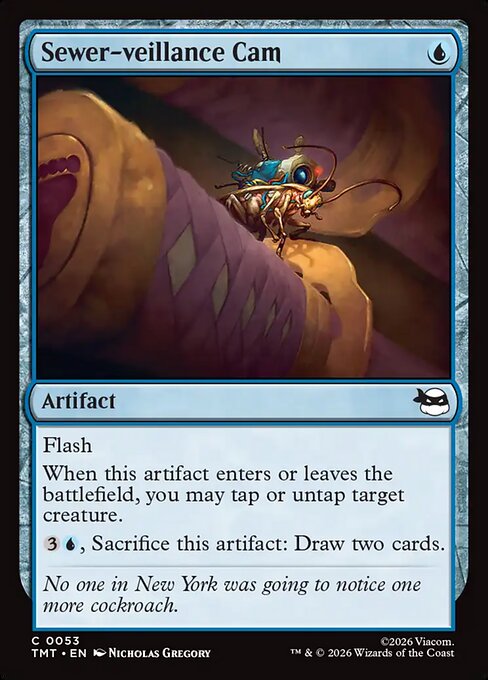 Sewer-veillance Cam (Foil) - Teenage Mutant Ninja Turtles