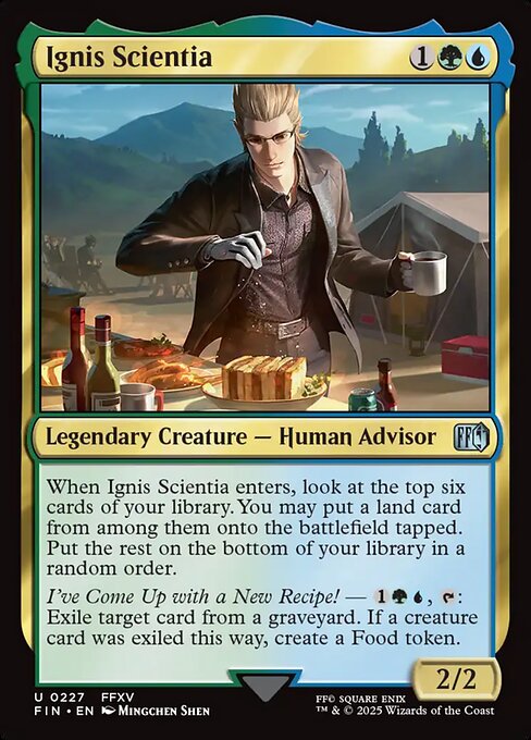 Ignis Scientia (Foil) - FINAL FANTASY