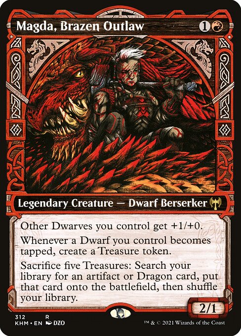 Magda, Brazen Outlaw (Foil) - Kaldheim