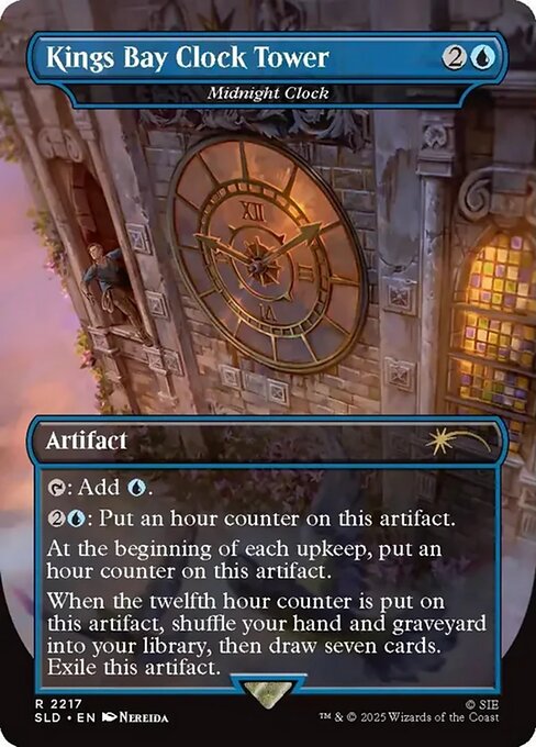 Kings Bay Clock Tower - Midnight Clock - Secret Lair Drop Series