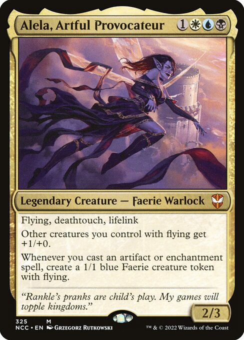 Alela, Artful Provocateur - Commander: Streets of New Capenna