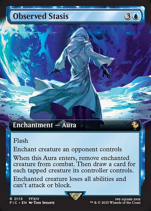 Observed Stasis (Extended Art) - Commander: FINAL FANTASY