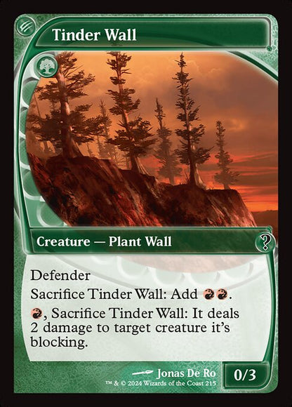 Tinder Wall (Future Sight) - Mystery Booster 2