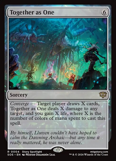 Together as One (Foil) - Secrets of Strixhaven